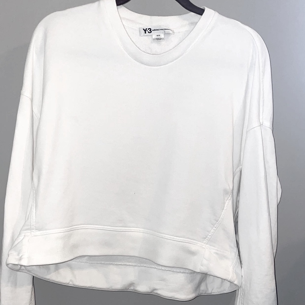 Medium Adidas Y-3 white sweatshirt